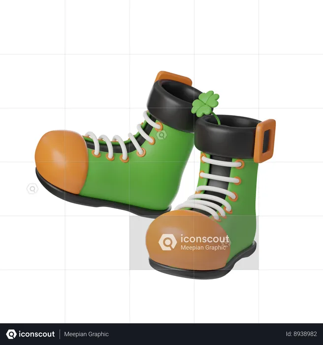 Zapato patricio  3D Icon