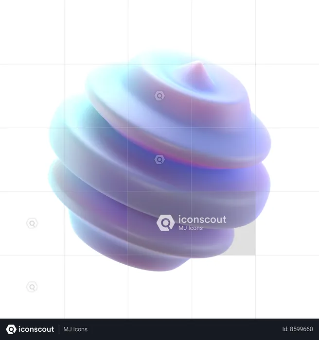 Patterned Sphere 2  3D Icon