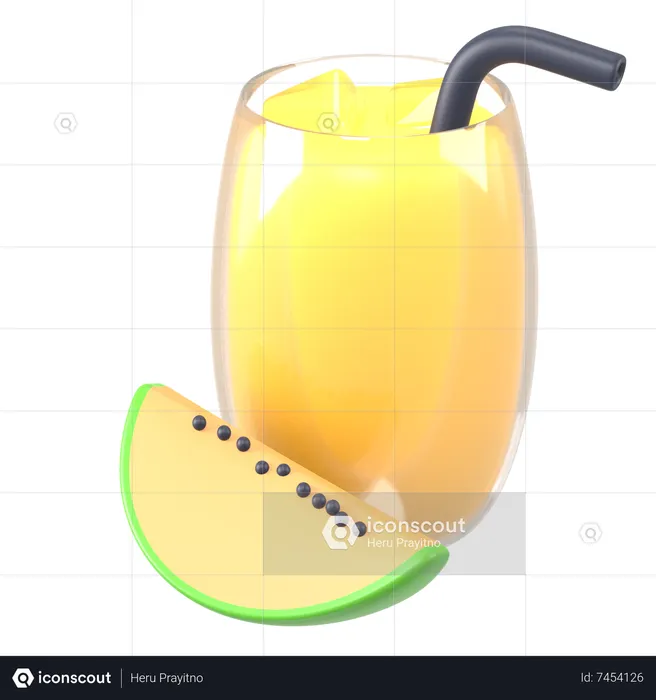 Pawpaw Juice  3D Icon