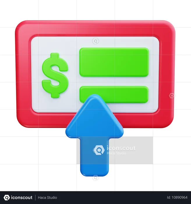 Pay Per Click  3D Icon