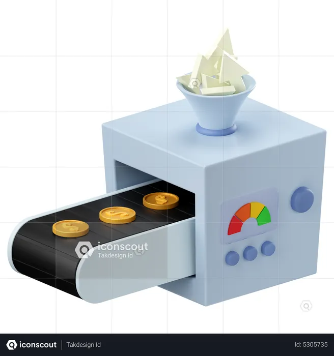 Bezahlung pro Klick  3D Icon