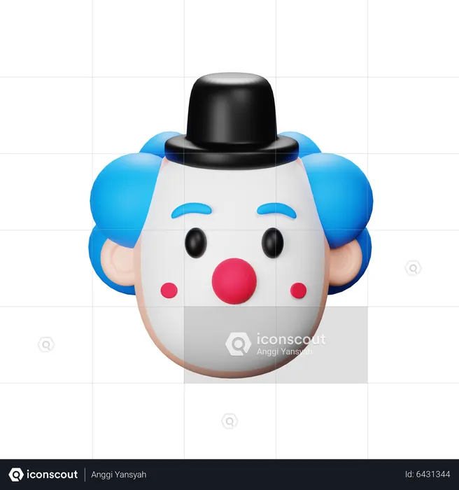 Payaso  3D Icon