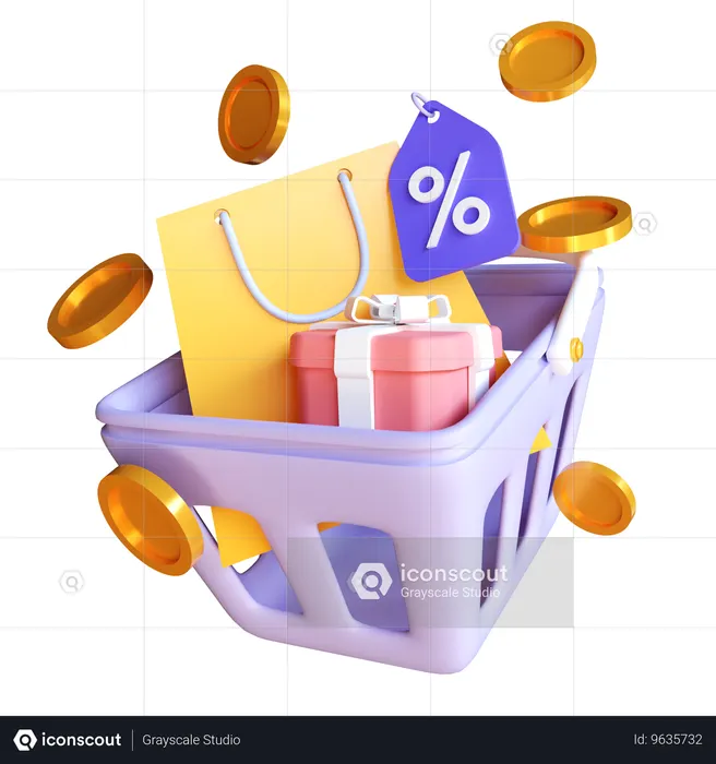 Payer les frais d'achat  3D Icon
