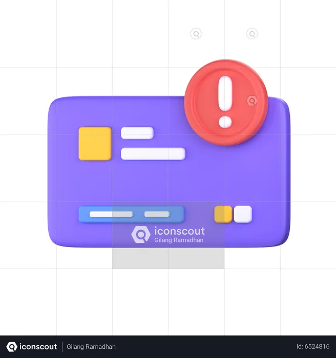 Payment Alert  3D Icon