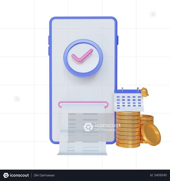 Payment Approved  3D Icon