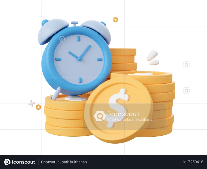 Payment Deadline  3D Icon