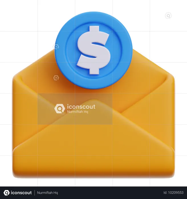 Payment Email  3D Icon