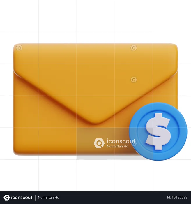 Payment Email  3D Icon