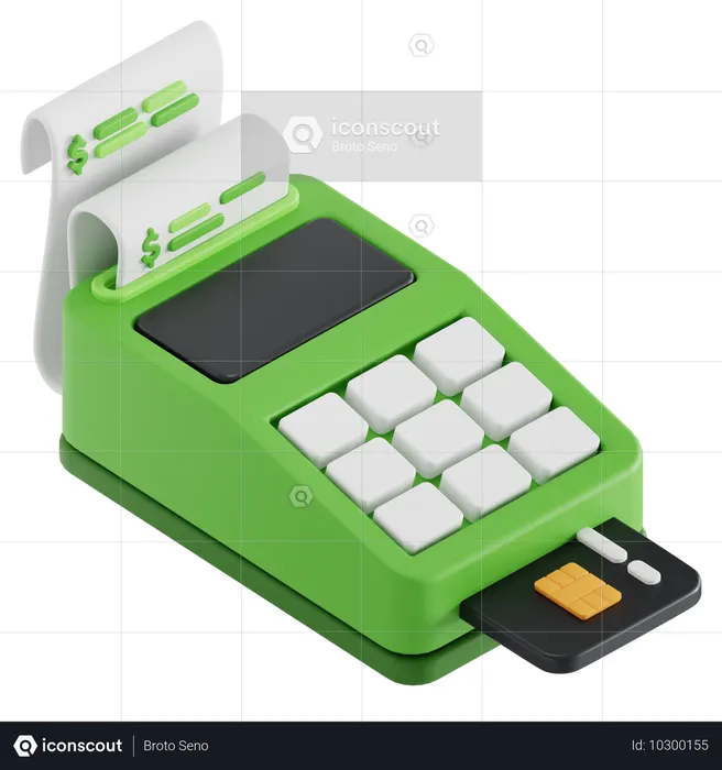 Payment machine  3D Icon