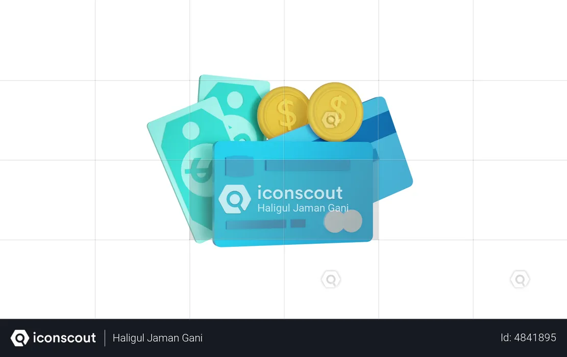 Payment Method  3D Icon