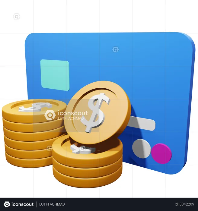 Payment Methods  3D Illustration