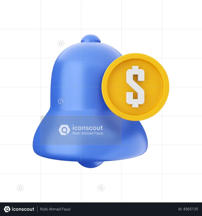 Payment Notification  3D Illustration