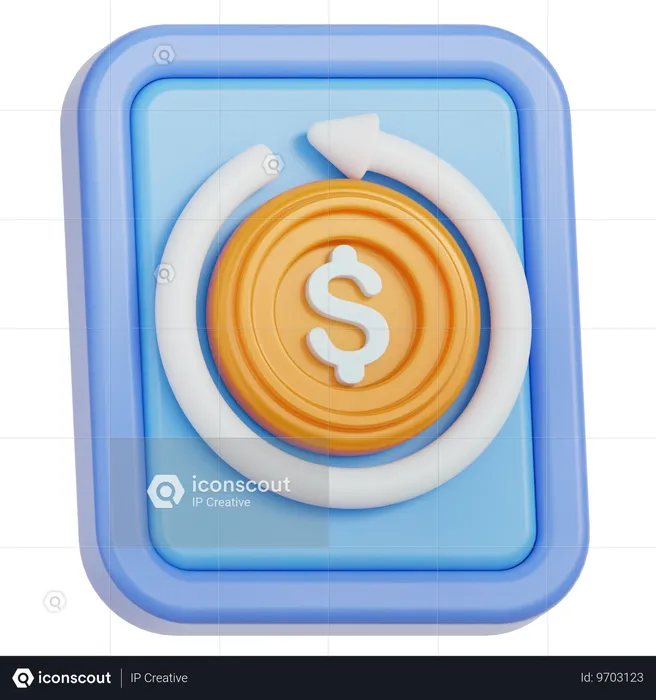 Payment Process  3D Icon