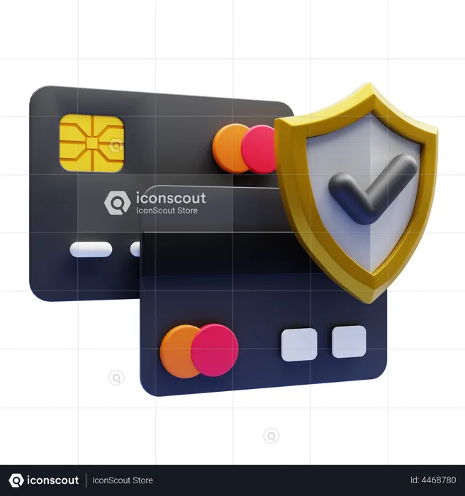 Payment Protection  3D Icon