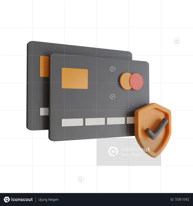 Payment Protection  3D Icon