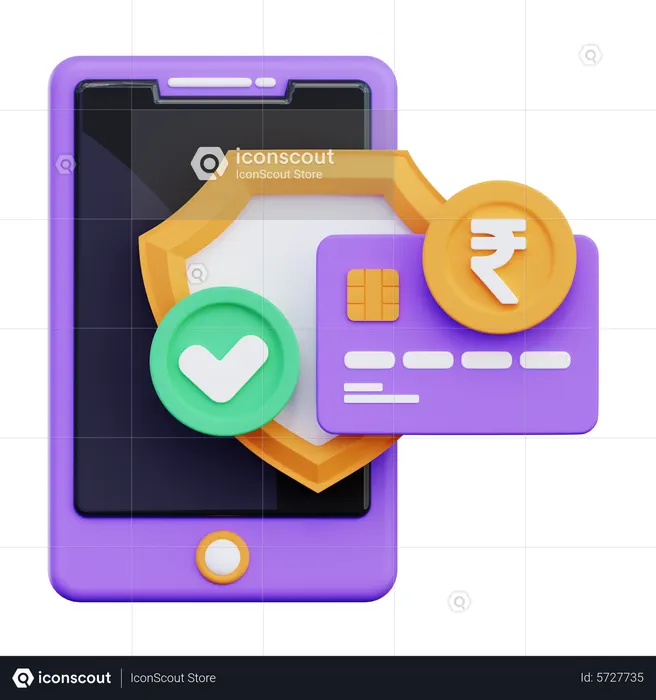 Payment Security  3D Icon