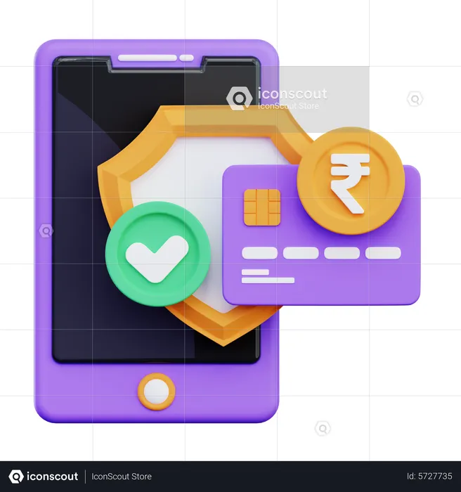 Payment Security  3D Icon