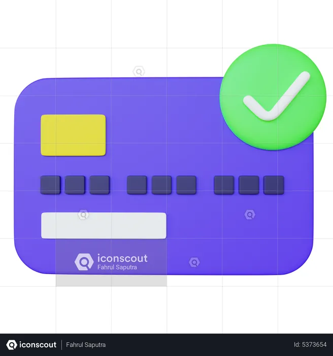 Payment Success  3D Icon