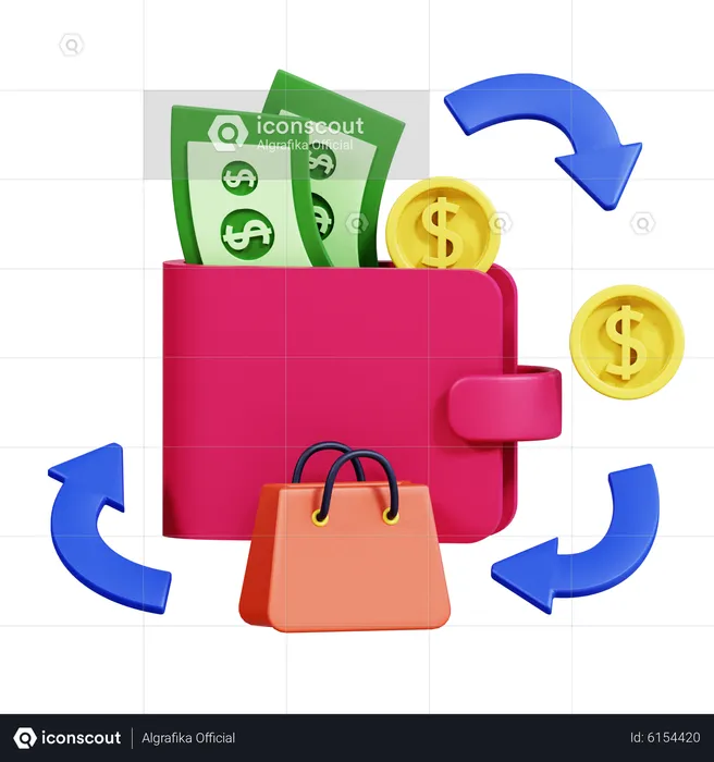 Payment Transaction  3D Icon