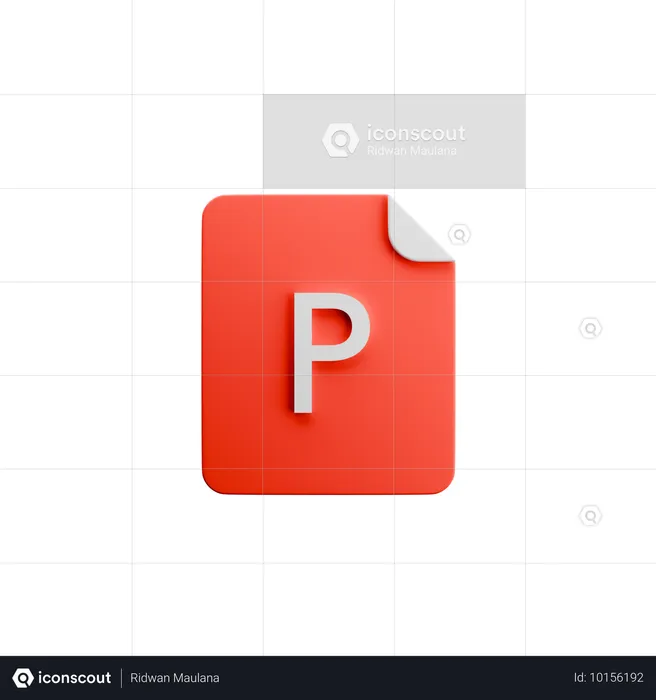 Pdf  3D Icon