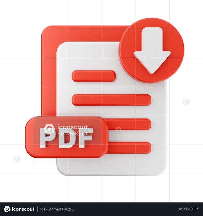 Pdf Download  3D Icon