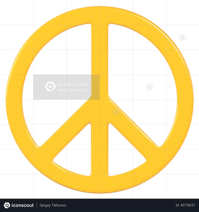 Peace  3D Illustration