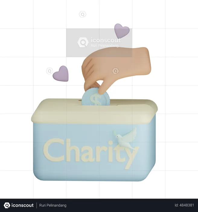 Peace Charity  3D Icon