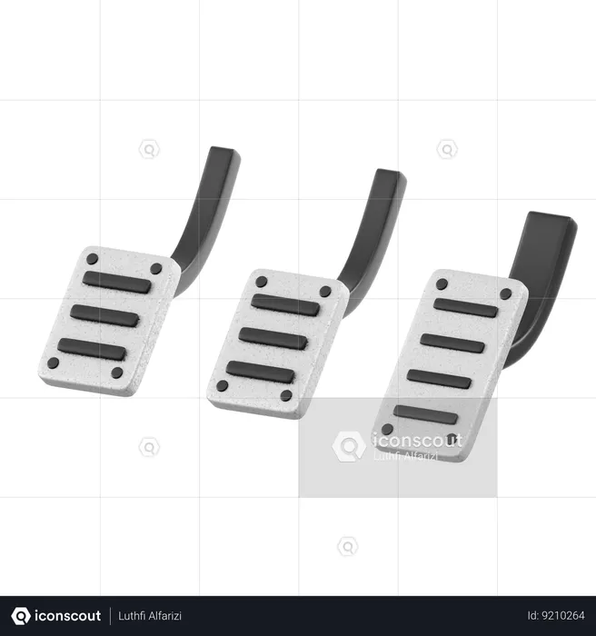 Pedals  3D Icon