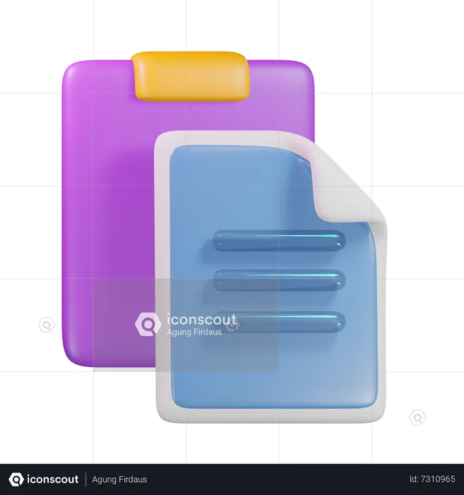 Pegar archivo  3D Icon