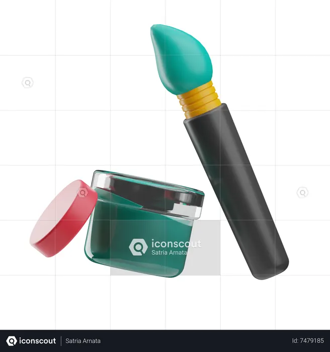 Peinture  3D Icon