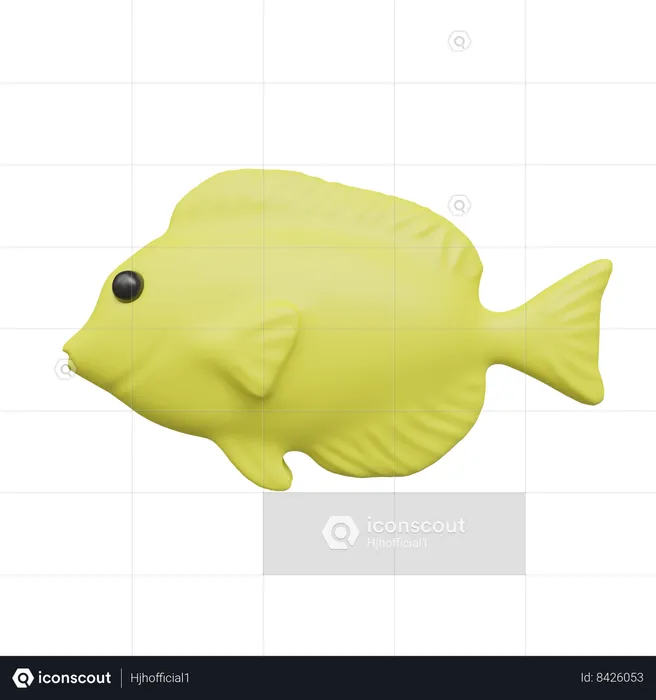 Peixe  3D Icon