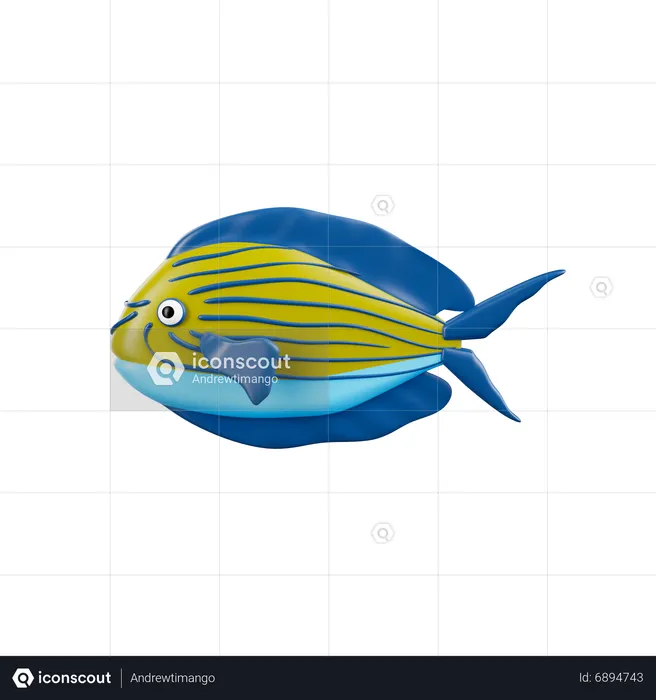 Peixe  3D Icon