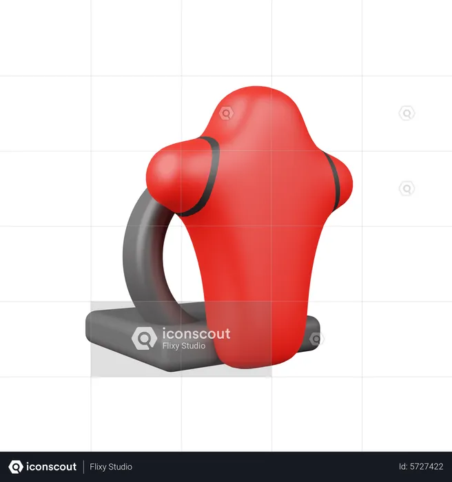 Muñeco de pelea  3D Icon