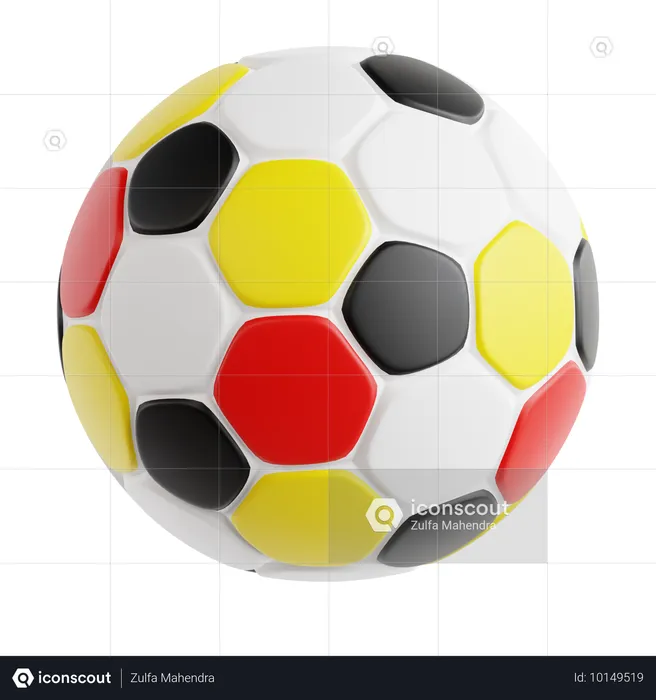 Pelota  3D Icon