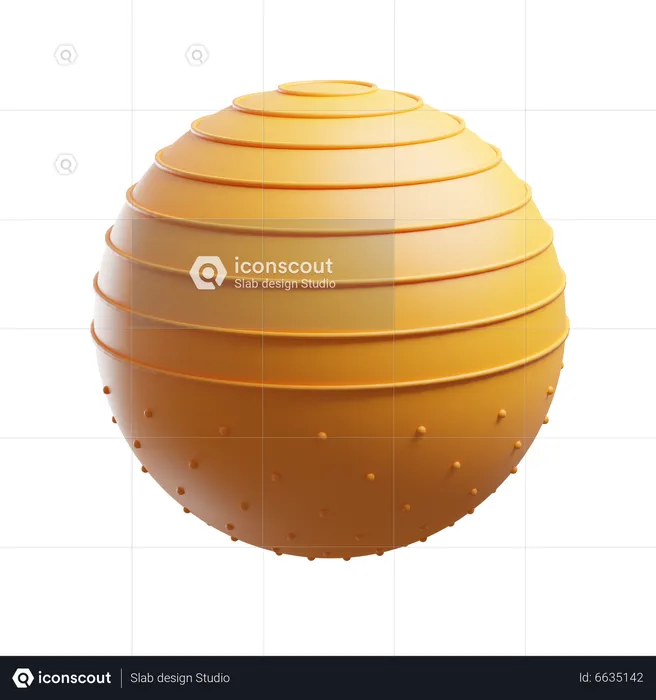 Pelota de gimnasia  3D Icon