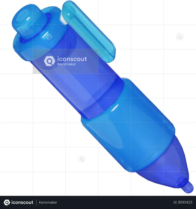 Pen  3D Icon