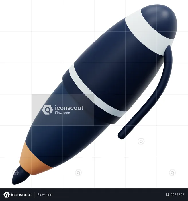 Pen  3D Icon