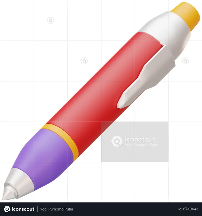 Pen  3D Icon