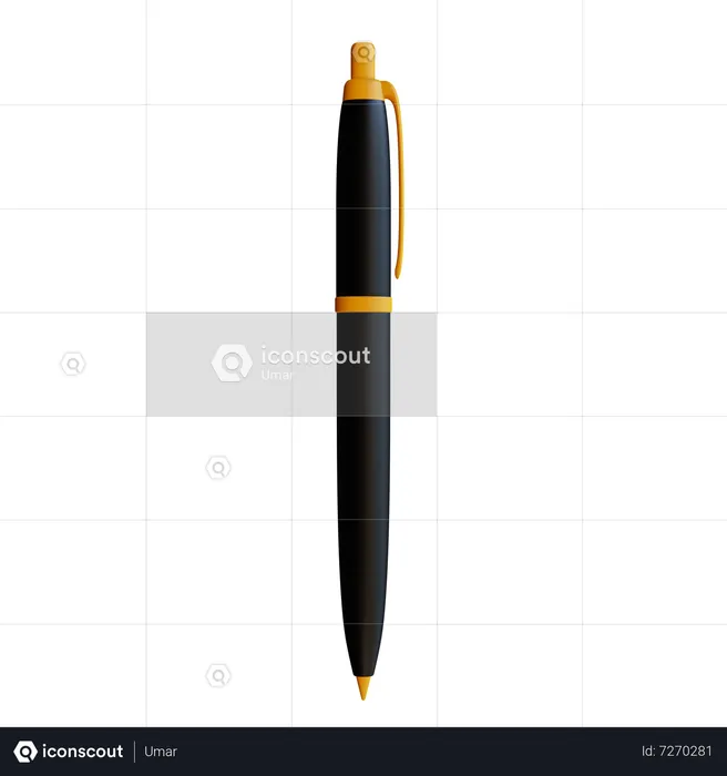 Pen  3D Icon