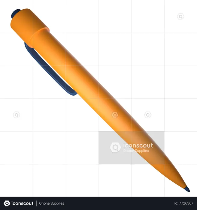 Pen  3D Icon