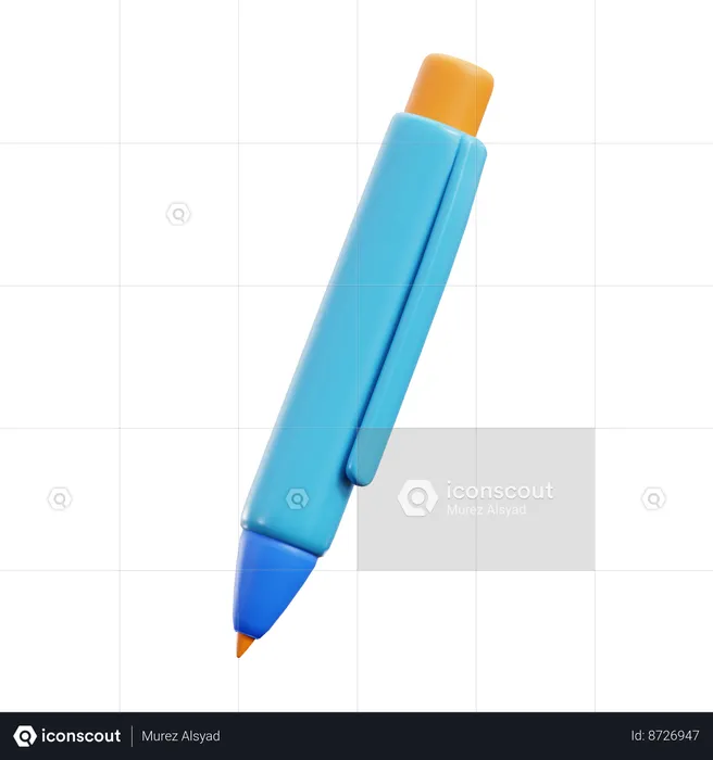 Pen  3D Icon