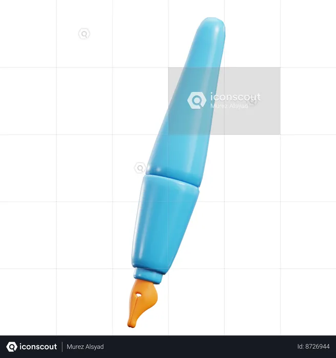 Pen Nib  3D Icon