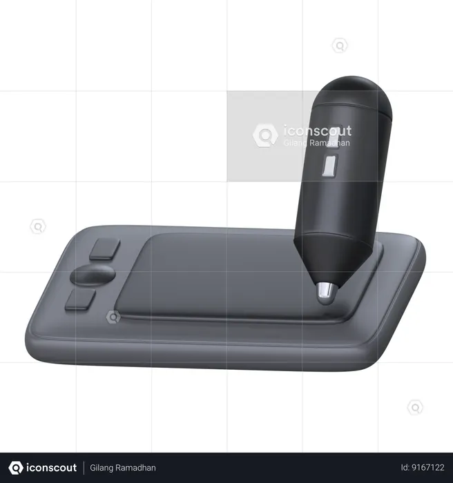 Pen Tablet  3D Icon