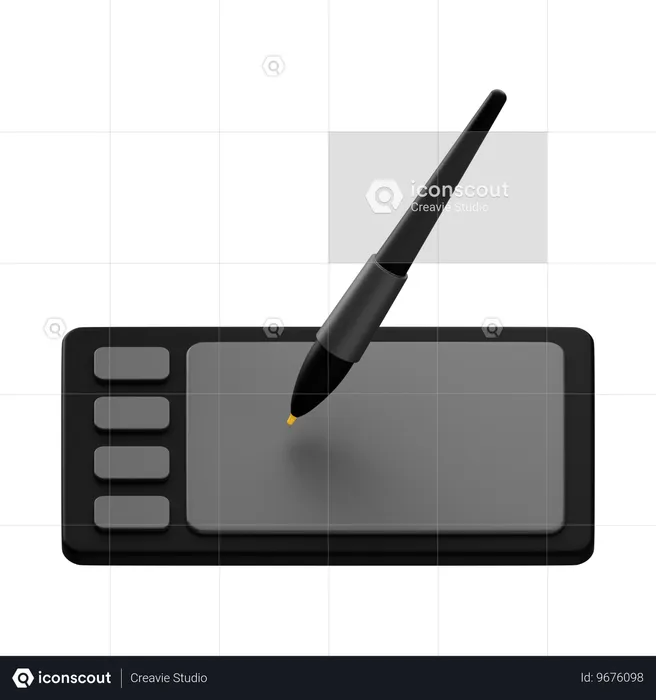 Pen Tablet  3D Icon