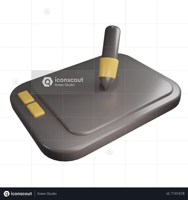 Pen Tablet  3D Icon