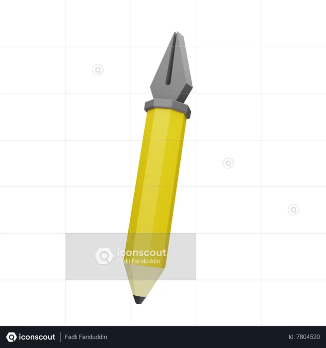 Pen Tool  3D Icon