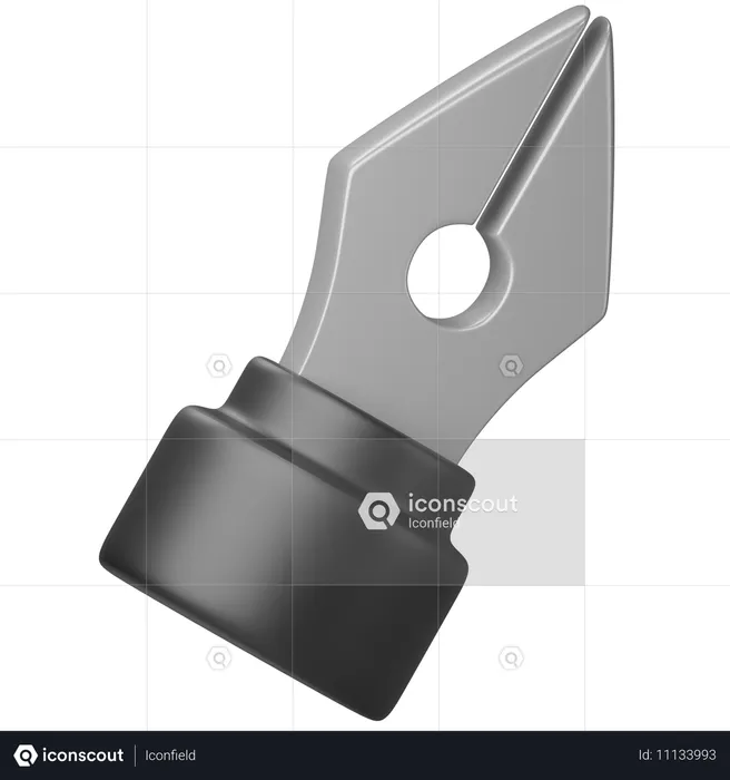 Pen Tool  3D Icon