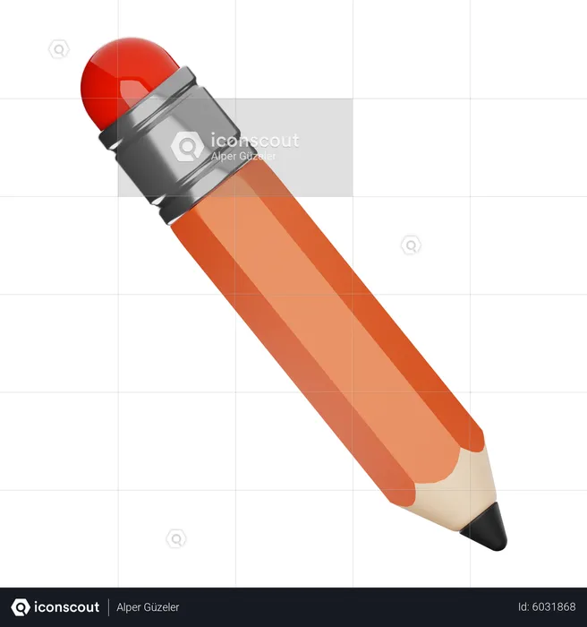 Pencil  3D Icon