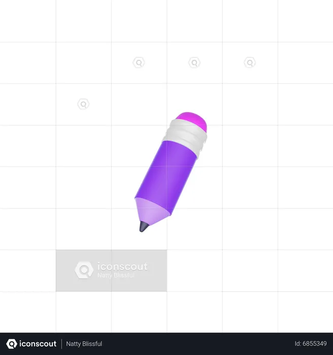 Pencil  3D Icon