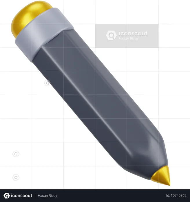 Pencil  3D Icon